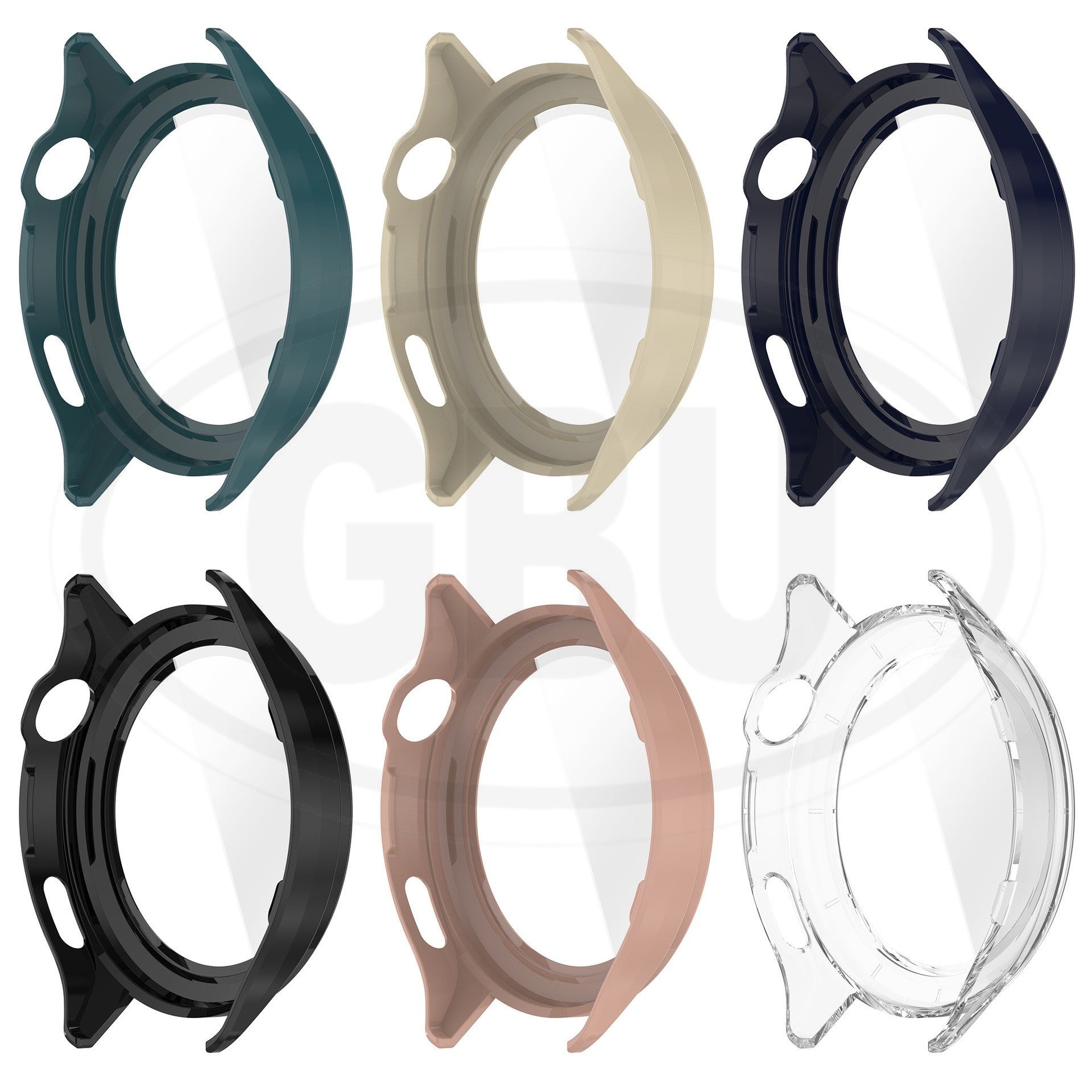 Xiaomi Watch S4 / Mi Watch S4 41mm Full Cover Case with Tempered Glass Protector Screen - 2-in-1 TPU Cover