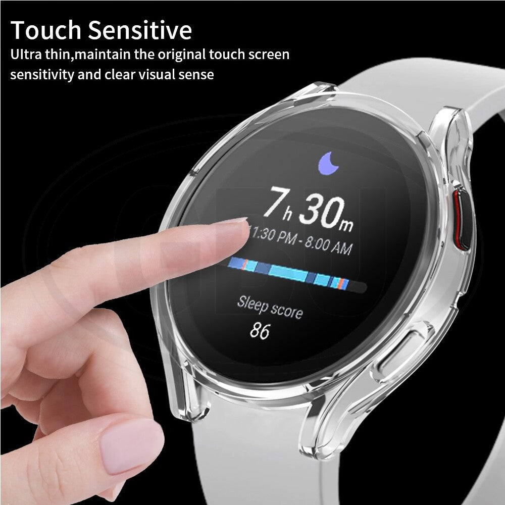 Samsung Galaxy Watch 4 40mm / Watch 4 44mm / R860 / R870 TPU Full Cover Case Protector - Full Screen Protection Cover