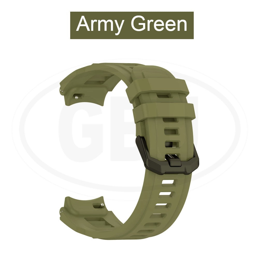 Compatible with Amazfit T-Rex 3 Pro 48mm / T-Rex 3 Pro 44mm Smartwatch Tali Silikon Lembut / Watch Strap (High Quality) (NOT ORIGINAL)