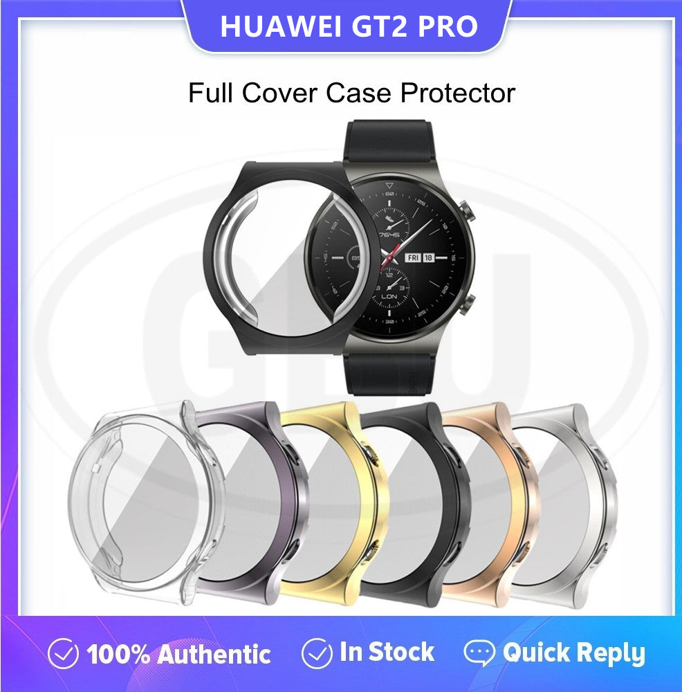 Compatible with Huawei GT2 Pro / GT 2 Pro Sarung Full TPU Built-in Screen Protector Cover (NOT ORIGINAL)