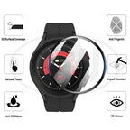 [2pcs] Samsung Galaxy Watch 5 Pro / Watch 5 40mm / 5 44mm 3D Full Cover Screen Protector Tempered Glass - Full Screen