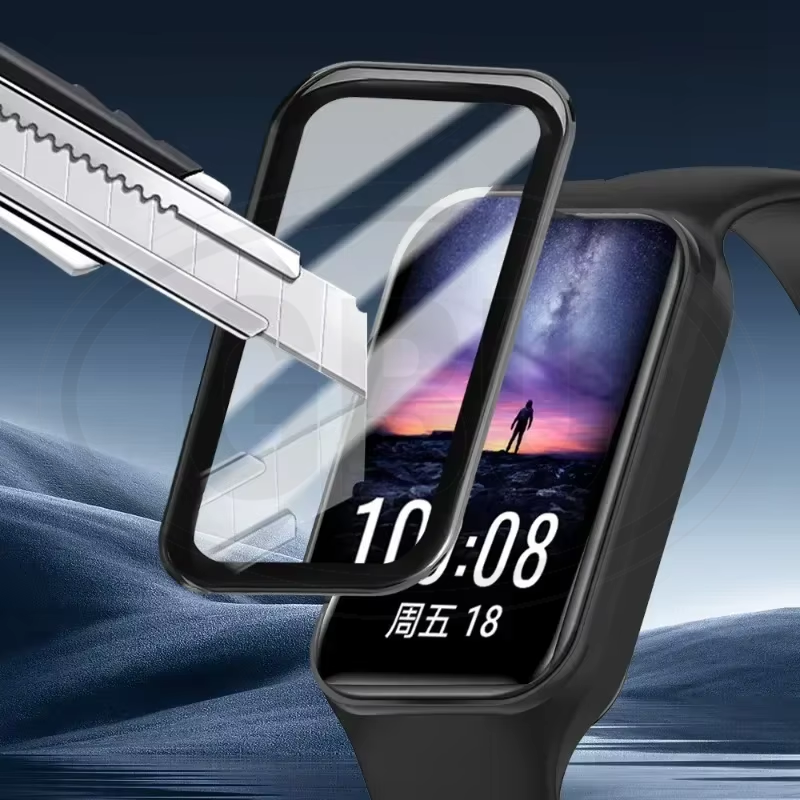 [2pcs] Xiaomi Smart Band 8 Active / Mi Band 8 Active 3D Full Cover Screen Protector - Full Screen