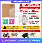 Premium Watch Screen Protector Tempered Glass - Diameter 30 | 31 | 32 | 33 | 34 | 35 | 36 | 37 | 38 | 39 | 40 | 41 | 42mm