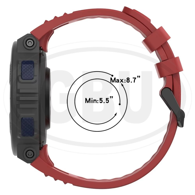 Amazfit Active Edge A2212 Smartwatch Tali Silikon Lembut / Watch Strap (High Quality) - 22mm