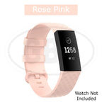 Fitbit Charge 3 4 Smart Watch Soft Silicone Replacement Band Strap - Small and Large size