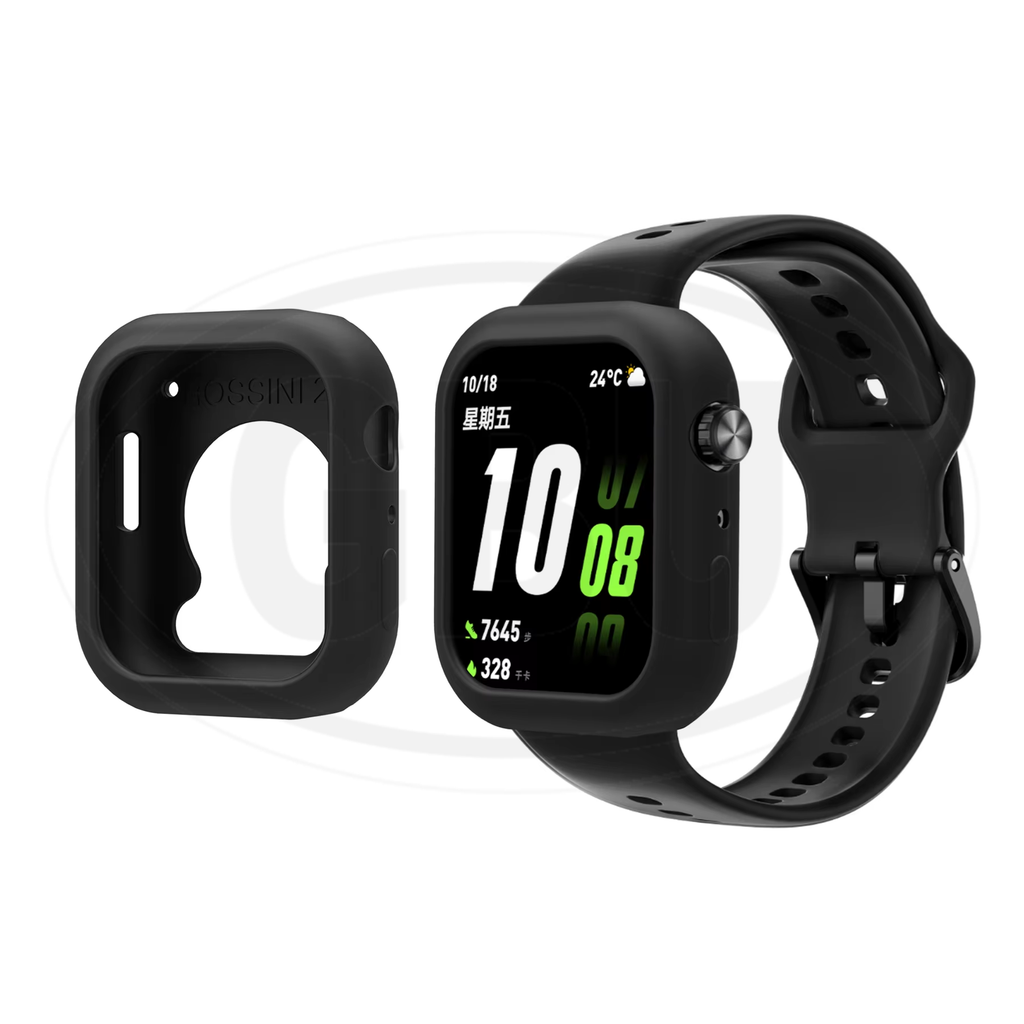 Honor Choice Watch 2i Sarung Full Built-in Tempered Glass / Sarung Half Silikon - No Screen