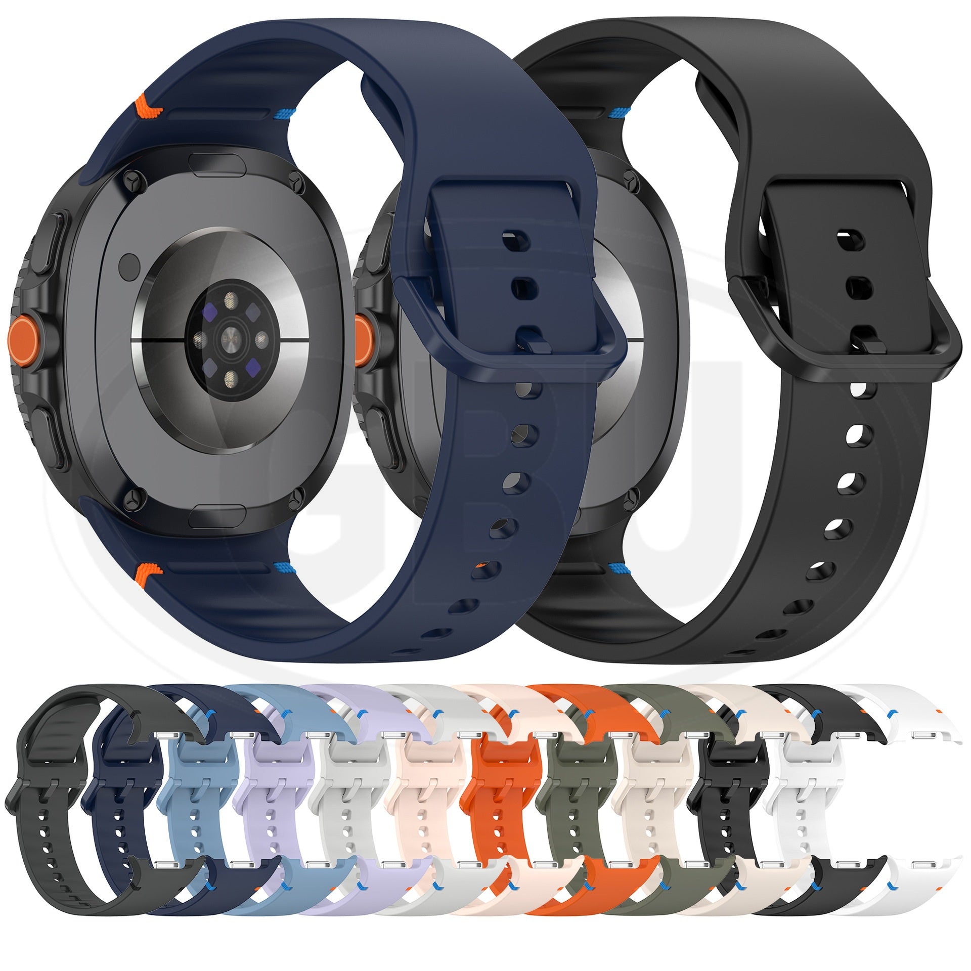 Samsung Galaxy Watch 9 / Samsung Galaxy Watch 8 / Samsung Watch 8 Classic Tali Silikon Lembut / Watch Strap