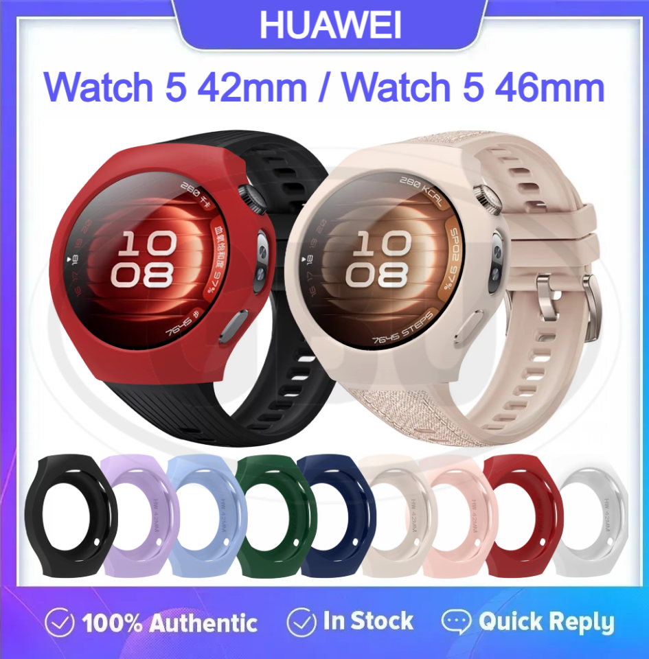 Huawei Watch 5 42mm / Watch 5 46mm Sarung Half TPU - No Screen