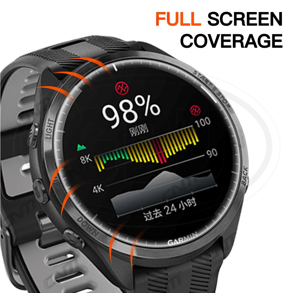 [2pcs] Garmin Forerunner 965 / FR965 3D Full Cover Screen Protector - Full Screen
