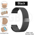 Fossil Gen 6 / Gen 5E / Gen 5 / Gen 5 LTE / Gen 4 / Hybrid HR / Sport Watch Band Strap - 22mm Full Color Buckle