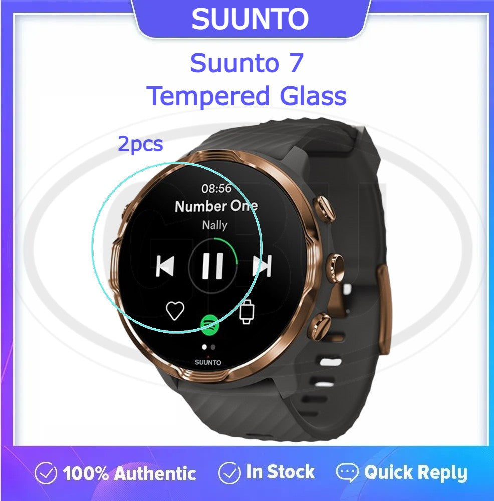 [2pcs] Suunto 9 / Suunto 7 Screen Protector HD Tempered Glass