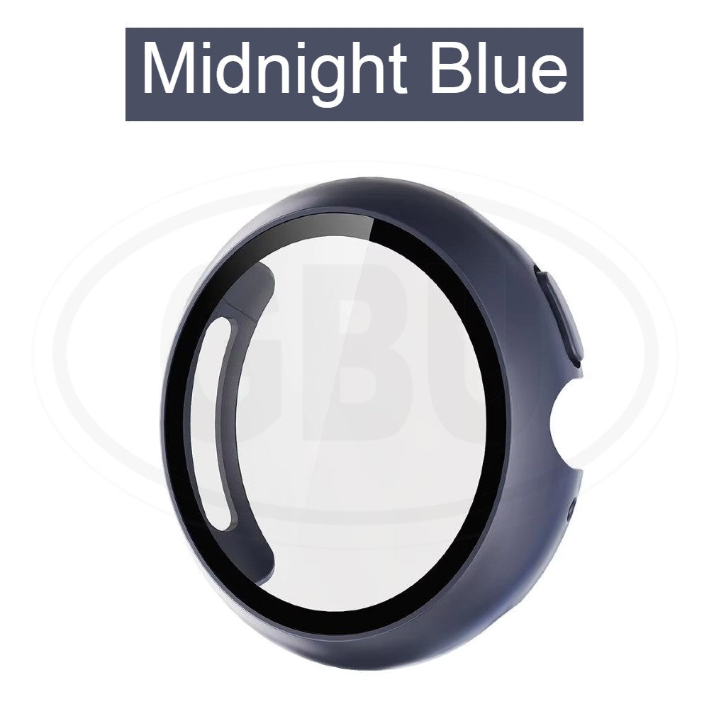 Google Pixel Watch 4 45mm / Google Pixel Watch 4 41mm Sarung Full Built-in Tempered Glass Cover