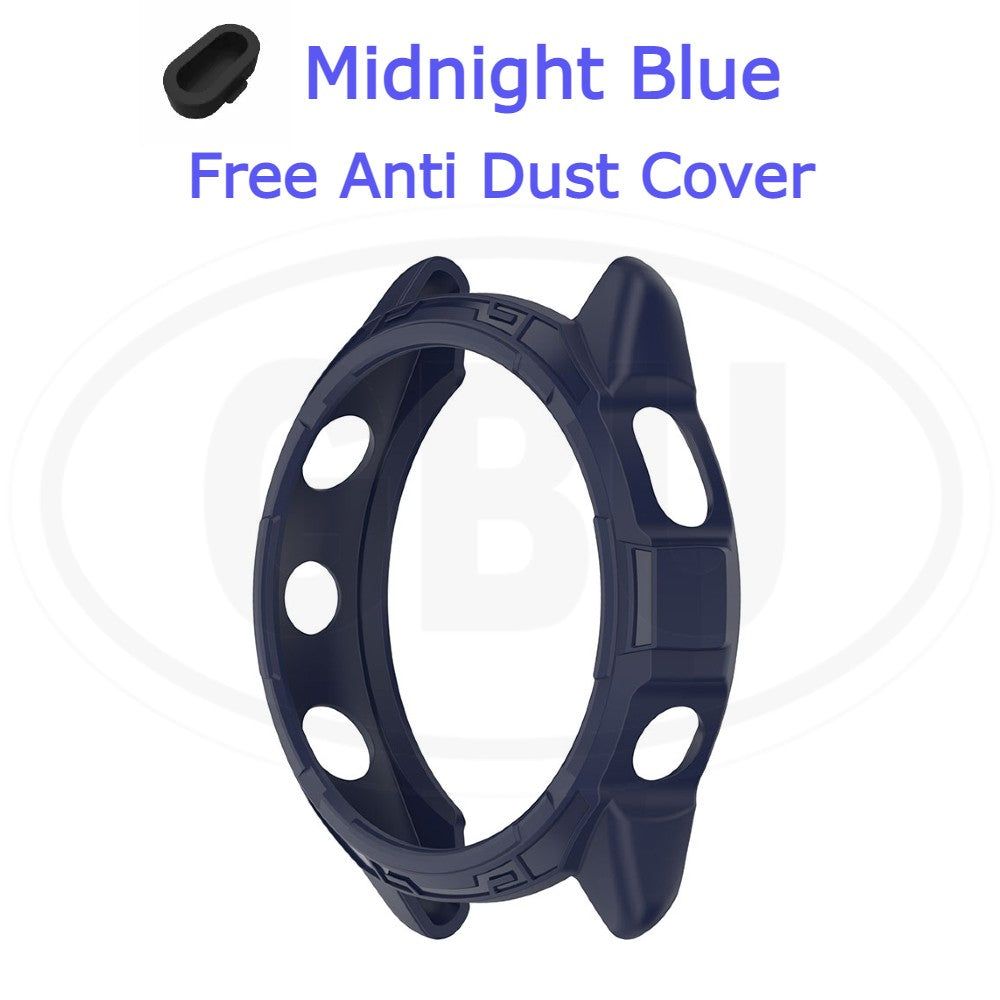 Garmin Forerunner 265 / Forerunner 265s / FR265 / FR265s TPU Half Cover Protector Case - No Screen