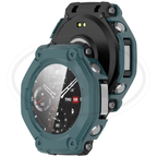Amazfit T-Rex 3 Pro 44mm / T-Rex 3 Pro 48mm Sarung Full Built-in Tempered Glass / Sarung Half Silikon - No Screen