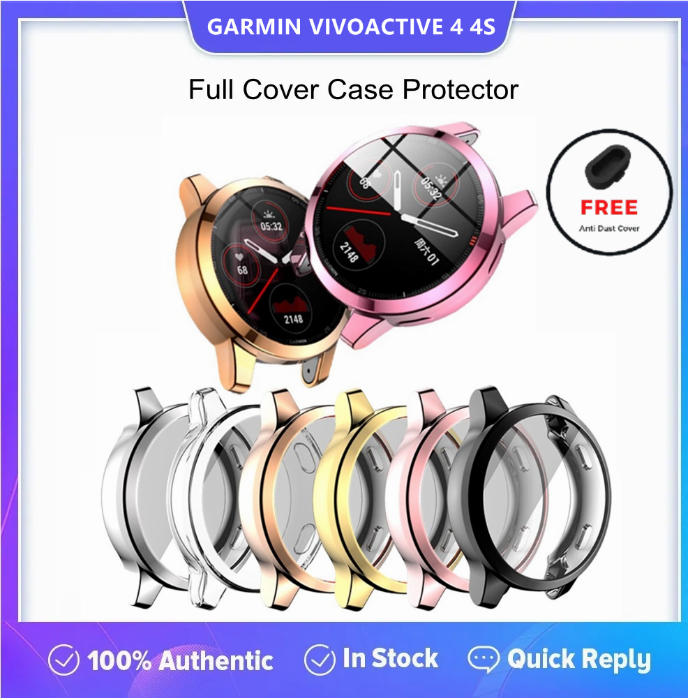 Garmin Vivoactive 4 / 4S TPU Full Cover Protector Case