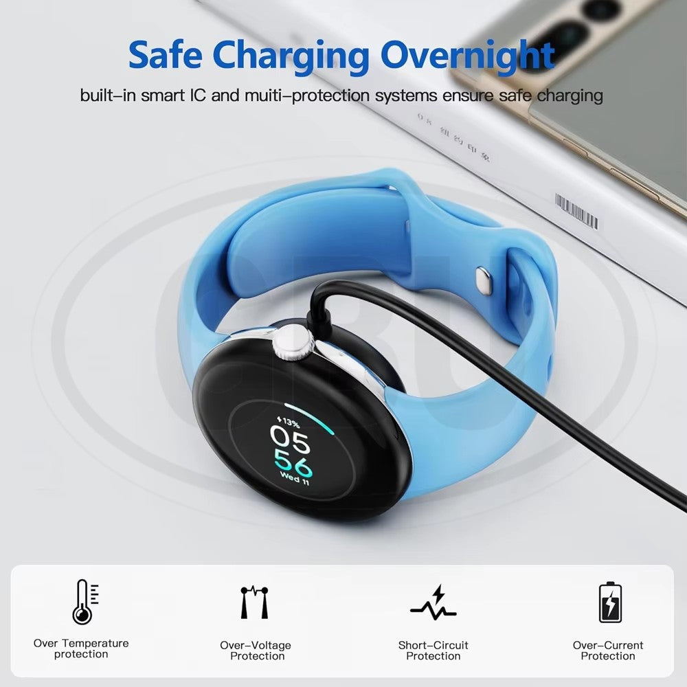 Google Pixel 3 / Google Pixel 2 / Google Pixel Watch USB Magnetic Wireless Charger Charging Cable