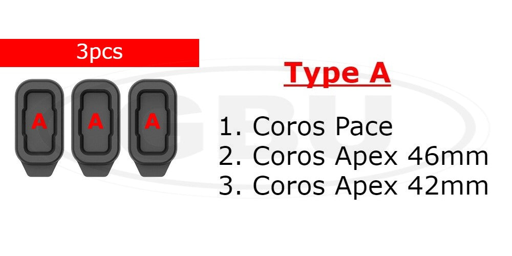 Coros Pace 2 Full Cover Case with Tempered Glass Protector  / Silicone Half Cover Protector Case - No Screen