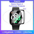 [2pcs] Xiaomi Redmi Watch 4 / Redmi 4 3D Full Cover Screen Protector - Full Screen