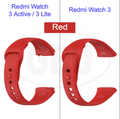 Xiaomi Redmi Watch 3 Active /  Redmi Watch 3 Smart Watch Soft Silicone Replacement Strap Band