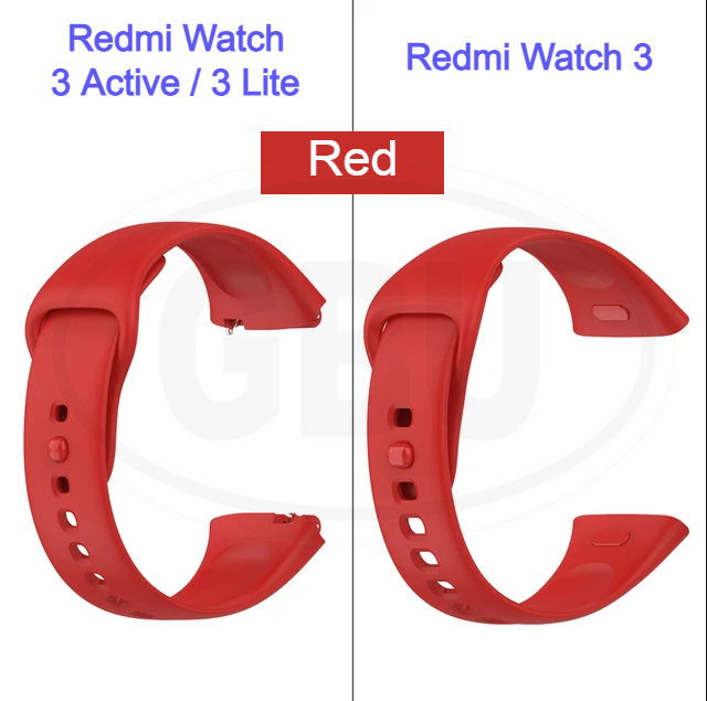 Xiaomi Redmi Watch 3 Active /  Redmi Watch 3 Smart Watch Soft Silicone Replacement Strap Band