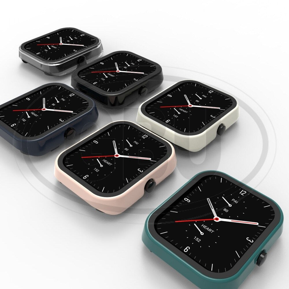 Amazfit GTS 4 Mini / GTS 4 / GTS4 Mini / GTS4 2-in-1 Full Cover Case with Tempered Glass Protector Screen