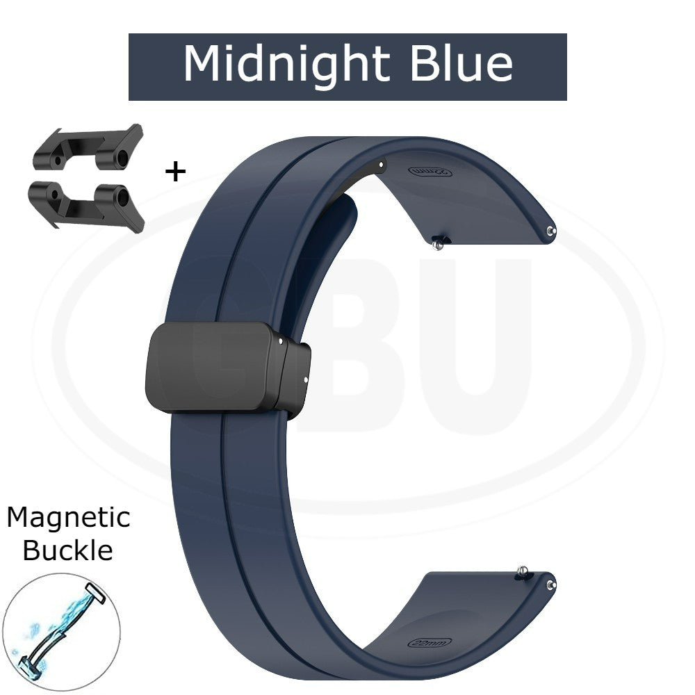 Compatible with Amazfit TRex / T-Rex Pro / T-Rex / TRex Pro Soft Silicone Strap Band  - A1919 / A1918-22mm (NOT ORIGINAL)