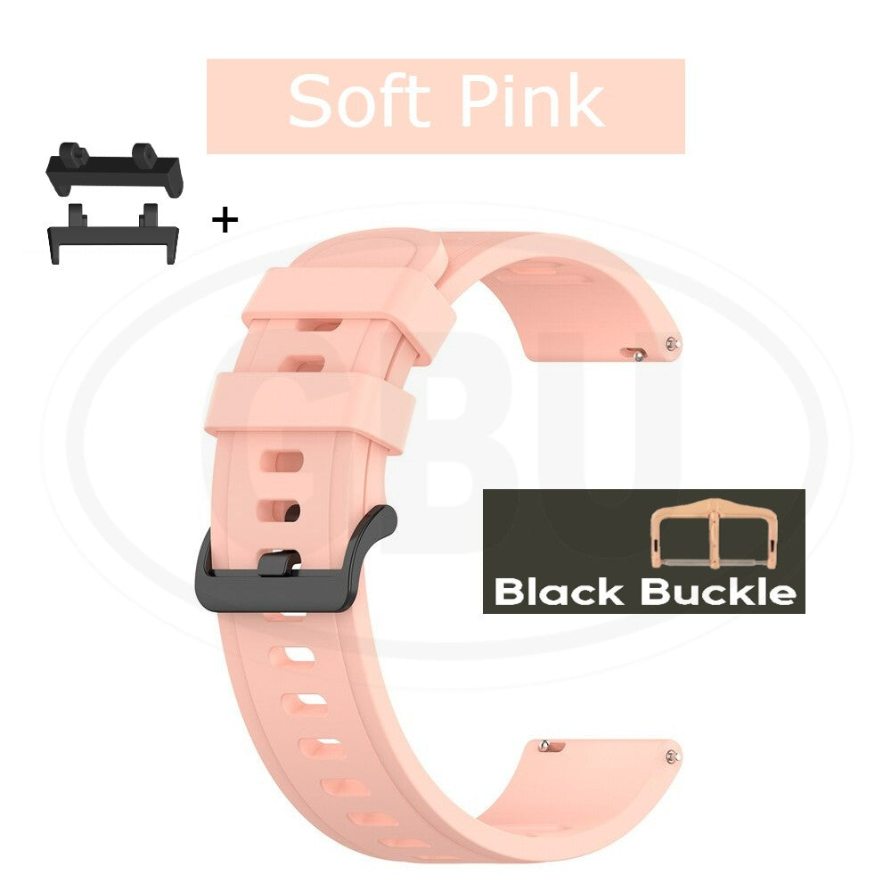 Amazfit Active Edge A2212 Smartwatch Tali Silikon Lembut / Watch Strap (High Quality) - 22mm