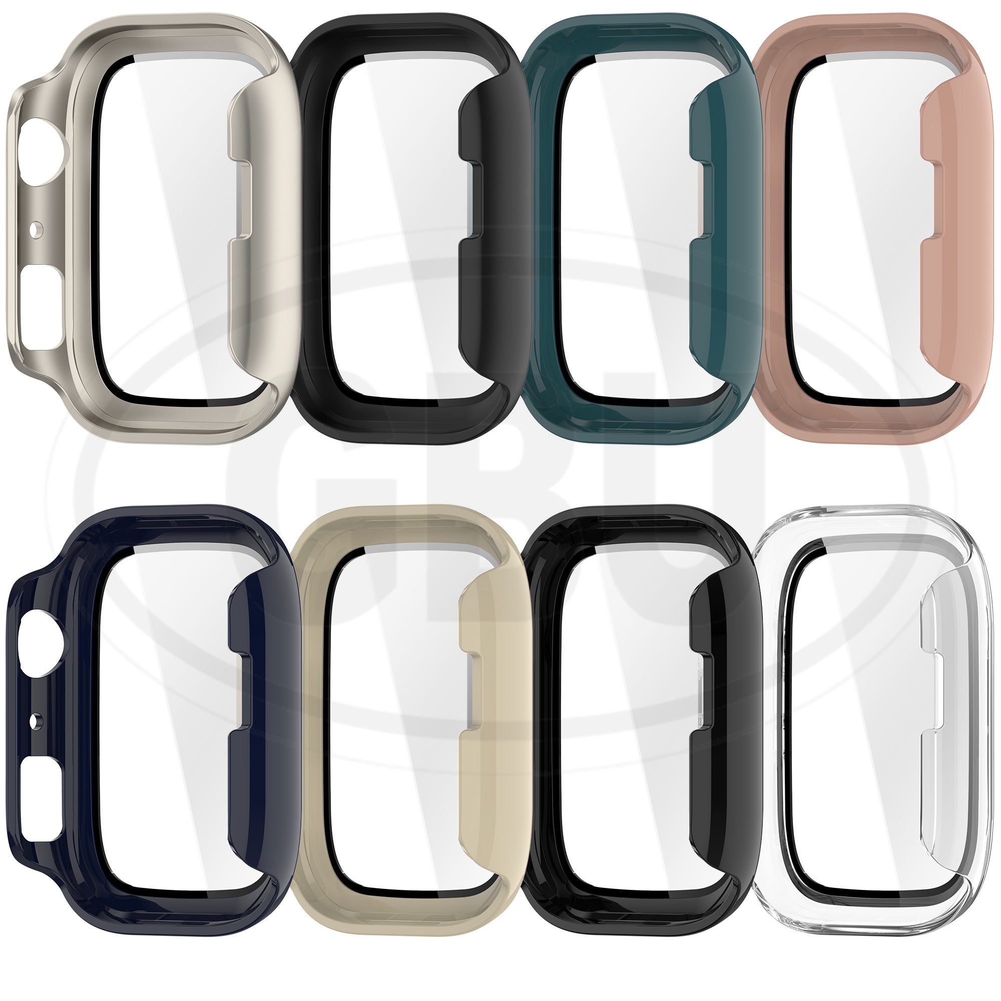 Honor Watch X5i Sarung Full Built-in Tempered Glass Cover / Sarung Half Silikon - No Screen