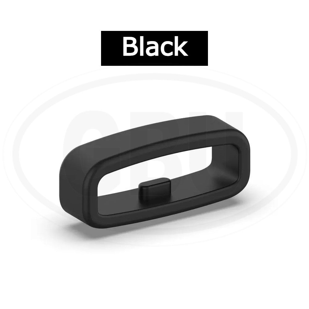 Rubber Silicone Watch Band Strap Ring Loop Holder Watch Strap Keeper Free Loop Strap Loop Keeper - 18mm / 20mm / 22mm