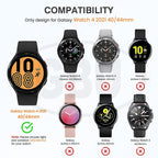 Samsung Galaxy Watch 4 40mm / Watch 4 44mm / R860 / R870 TPU Full Cover Case Protector - Full Screen Protection Cover