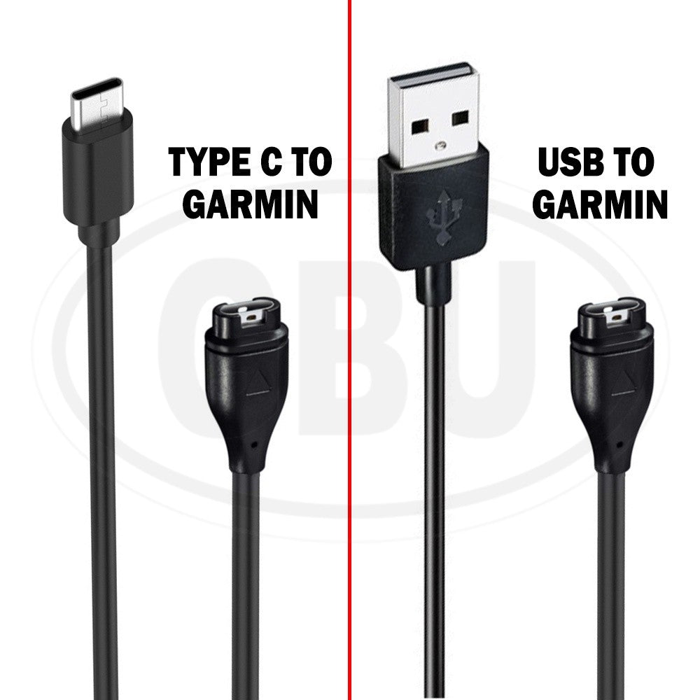 Garmin Fenix E 47mm / Fenix 8 / Fenix 7 / Fenix 6 / Fenix 5 USB Charging Data Cable