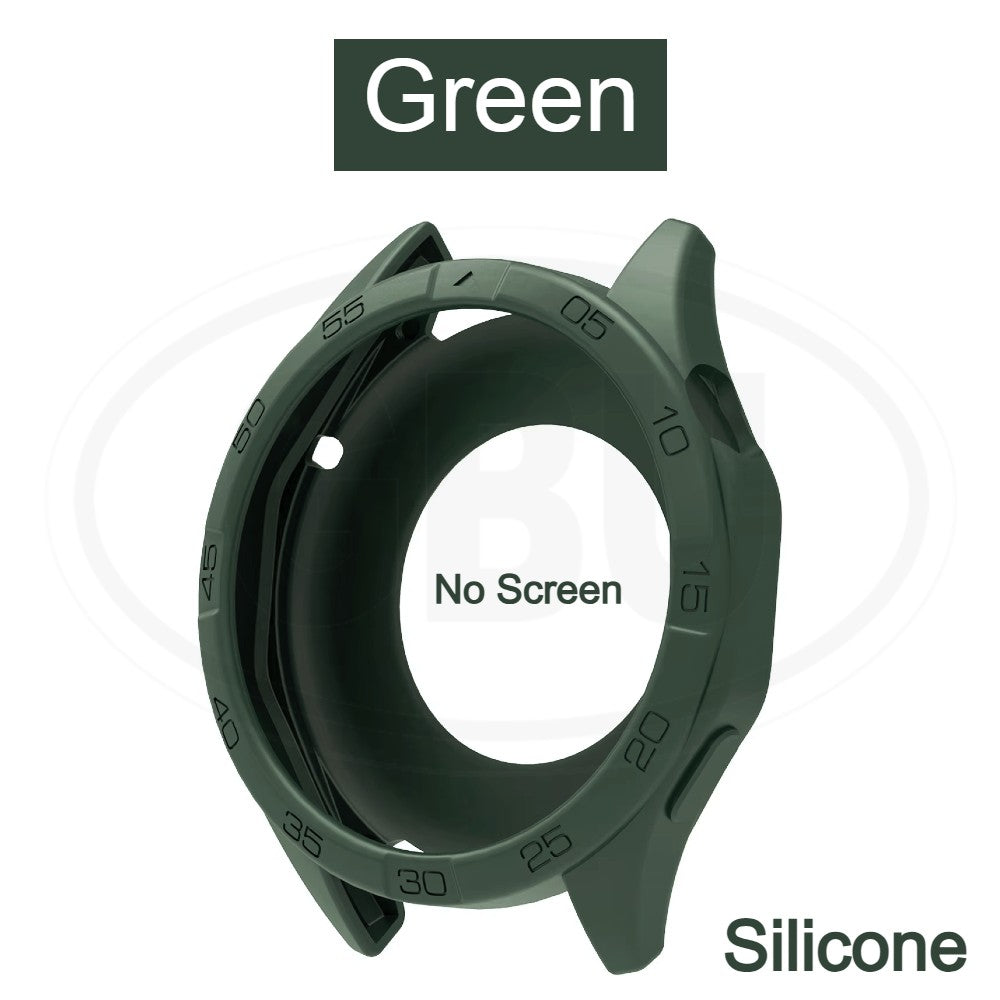 Huawei GT6 46mm / GT6 41mm Sarung Full TPU Built-in Screen Protector Cover / Sarung Half Silikon - No Screen