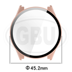 Garmin Forerunner 170 / Forerunner 70 / FR170 / FR70 Sarung Full Built-in Tempered Glass Cover  PERCUMA Anti-Dust Cover