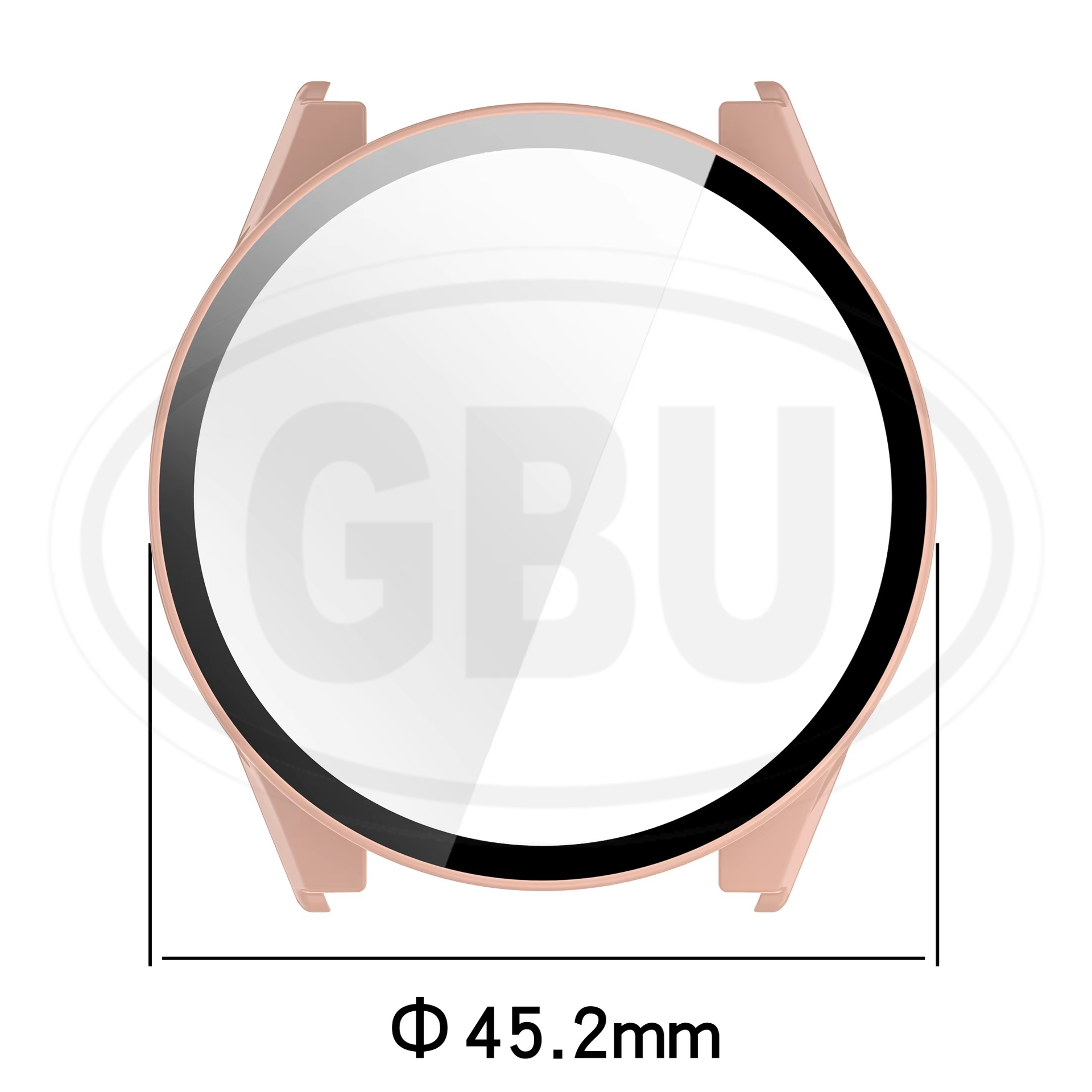 Garmin Forerunner 170 / Forerunner 70 / FR170 / FR70 Sarung Full Built-in Tempered Glass Cover  PERCUMA Anti-Dust Cover