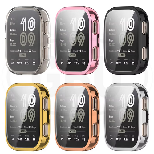Amazfit Bip 6 Sarung Full TPU Built-in Screen Protector Cover / Sarung Half Silikon - No Screen