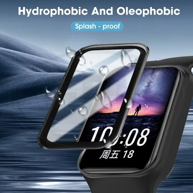 [2pcs] Xiaomi Smart Band 8 Active / Mi Band 8 Active 3D Full Cover Screen Protector - Full Screen