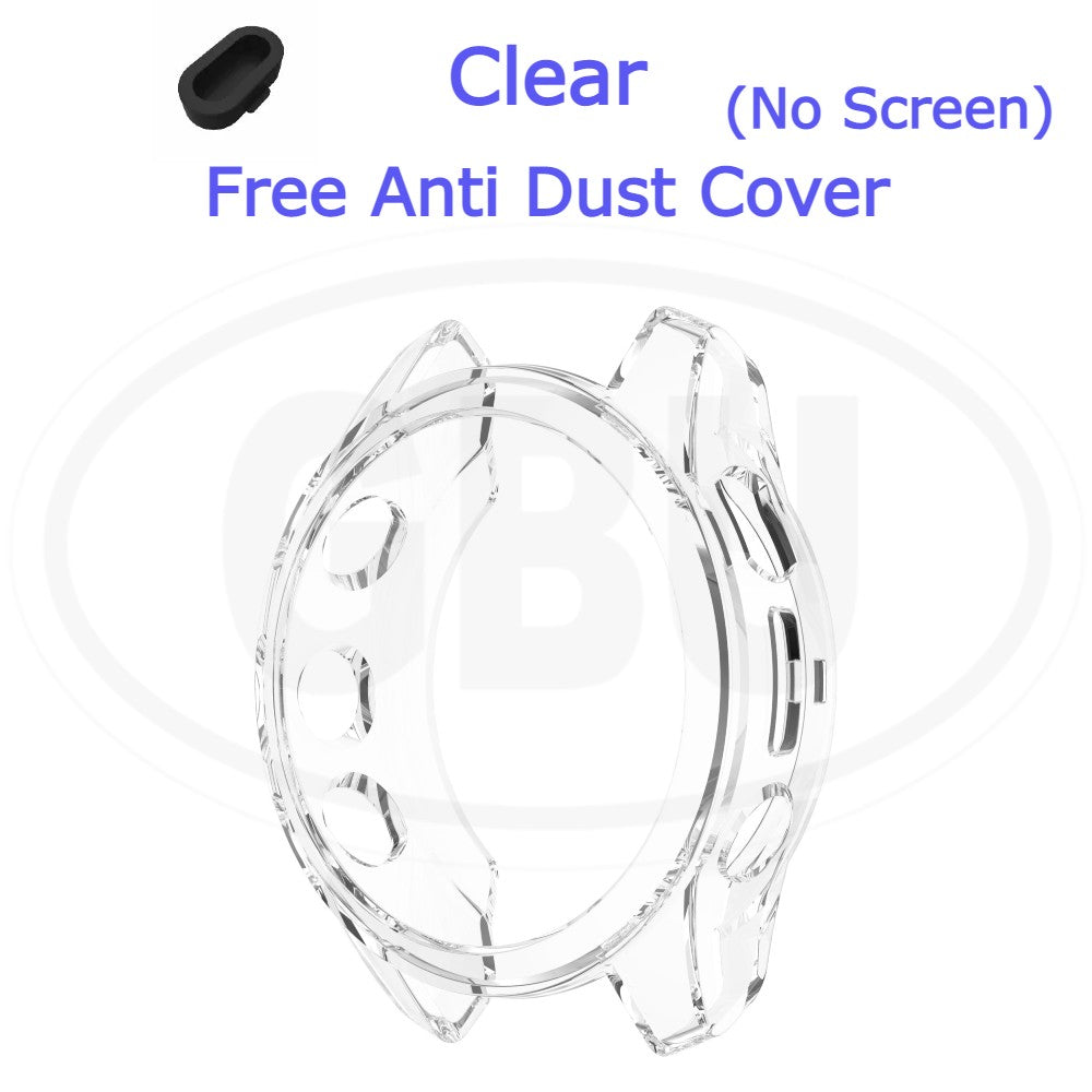 Garmin Fenix 7X / 7S / 7 / Fenix 7S / Fenix 7 TPU Half Cover Protector Case - No Screen