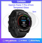 [2pcs] Garmin Fenix 7 Pro 47mm Screen Protector HD Tempered Glass