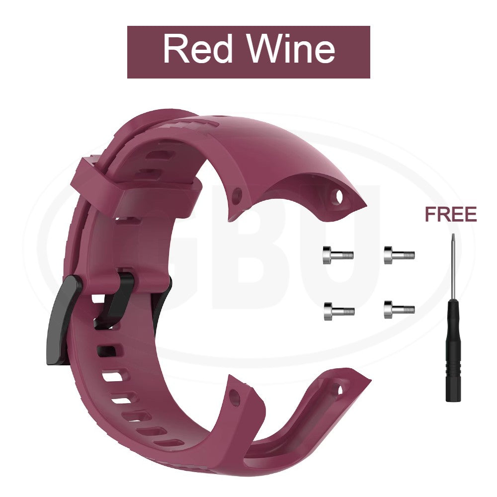 Suunto 5 Smartwatch Tali Silikon Lembut / Watch Strap (High Quality)