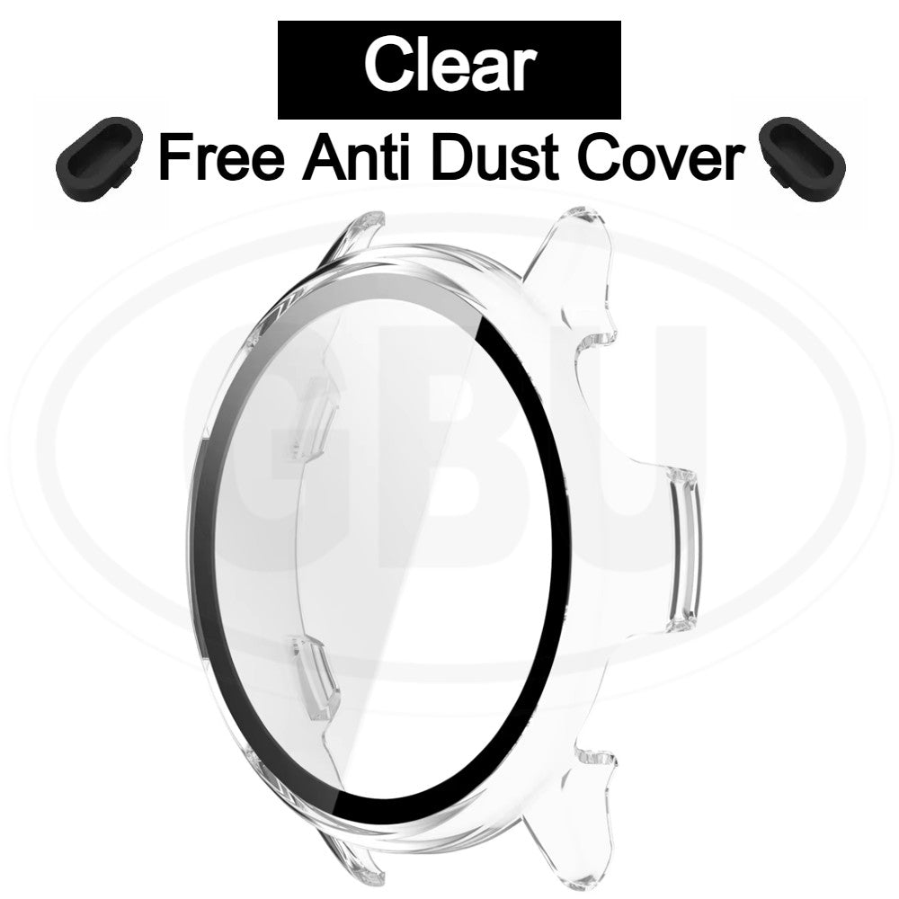 Garmin Vivoactive 6 Sarung Full Built-in Tempered Glass / Sarung Half Silikon - No Screen  PERCUMA Anti-Dust Cover