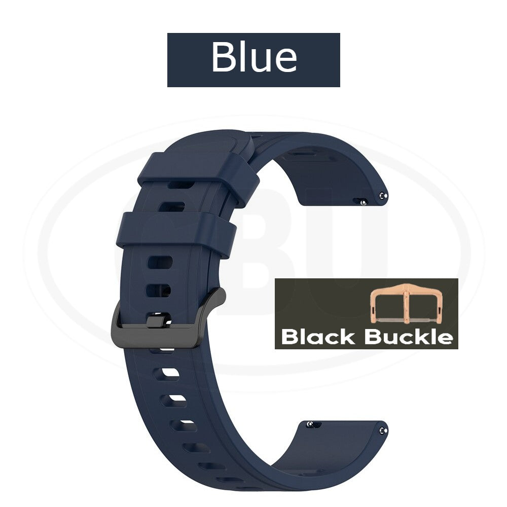 Amazfit Balance 2 / Cheetah Pro / GTR 4 / Bip 6 / Bip 5 / GTR 3 / GTR 3 Pro / GTR 2 / GTR 2e / GTR 47mm / Stratos 3 / Stratos / Pace Watch Band Strap - 22mm Full Color Buckle