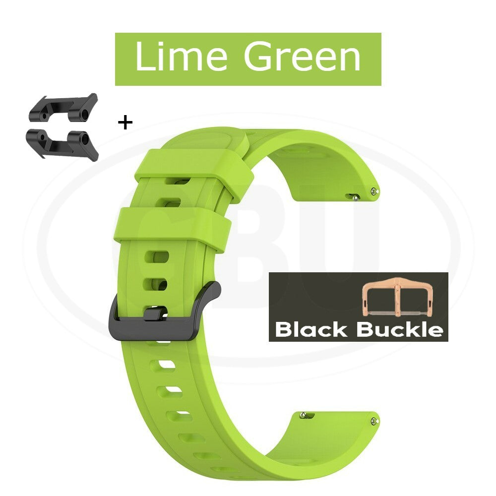 Compatible with Amazfit TRex / T-Rex Pro / T-Rex / TRex Pro Soft Silicone Strap Band  - A1919 / A1918-22mm (NOT ORIGINAL)