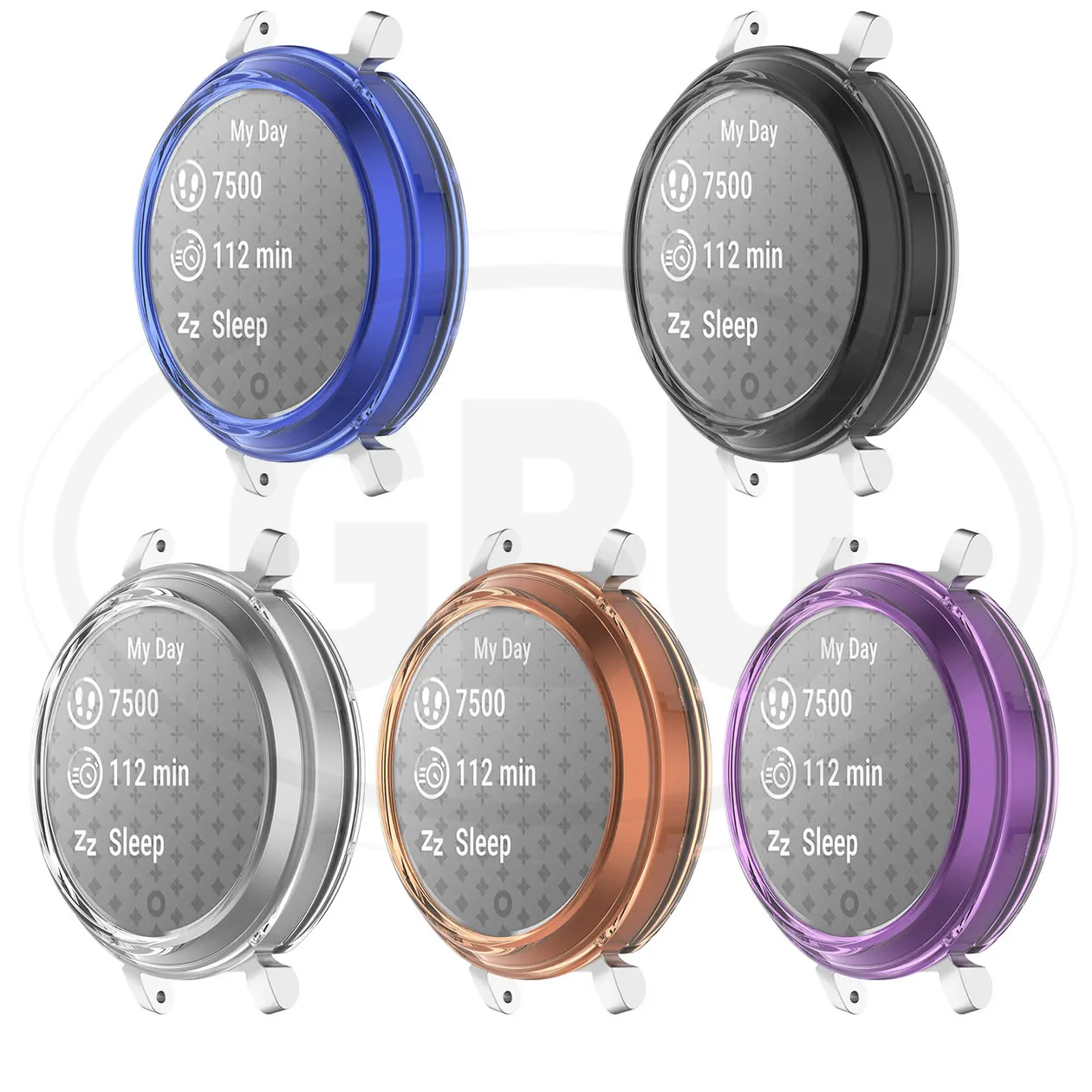 Garmin Lily / Lily 2 / Lily 2 Classic TPU Half Cover Protector Case - No Screen