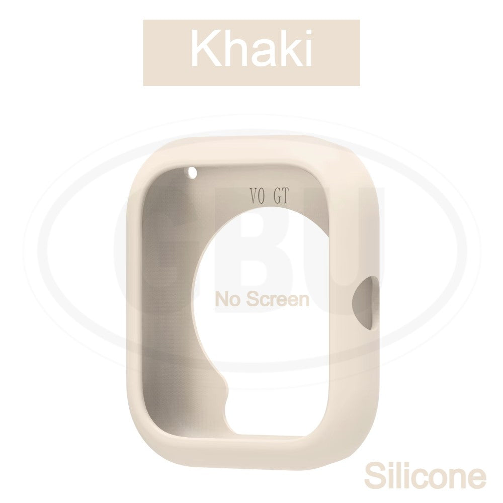 Vivo Watch GT / iQOO Watch GT Sarung Full Built-in Tempered Glass / Sarung Half Silikon - No Screen