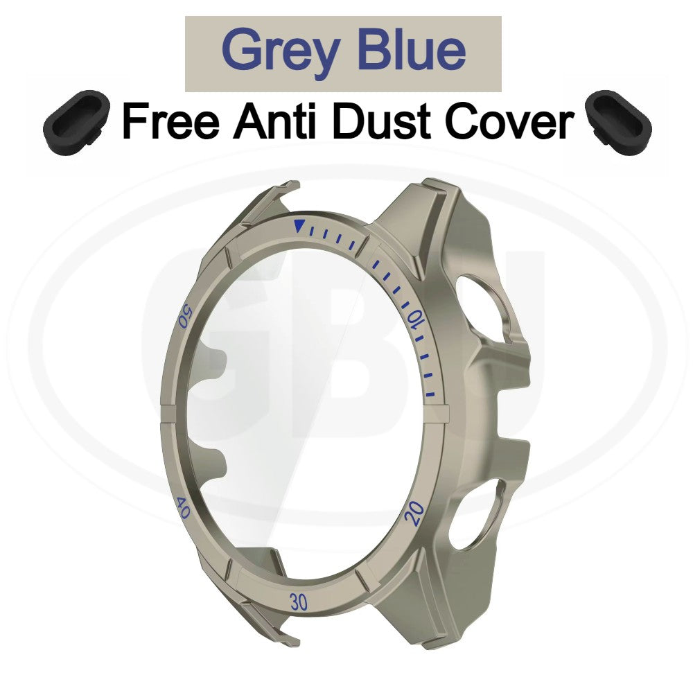 Garmin Tactix 8 47mm / Tactix 8 51mm / Tactix 8 51mm Solar Sarung Full TPU Built-in Screen Protector Cover