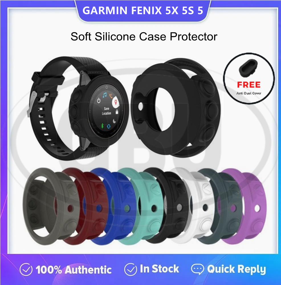 Garmin Fenix 5X / Fenix 5S / Fenix 5 Soft Silicone Cover Protector Case