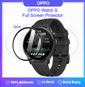 [2pcs] OPPO Watch S / OPPO S 3D Full Cover Screen Protector - Full Screen