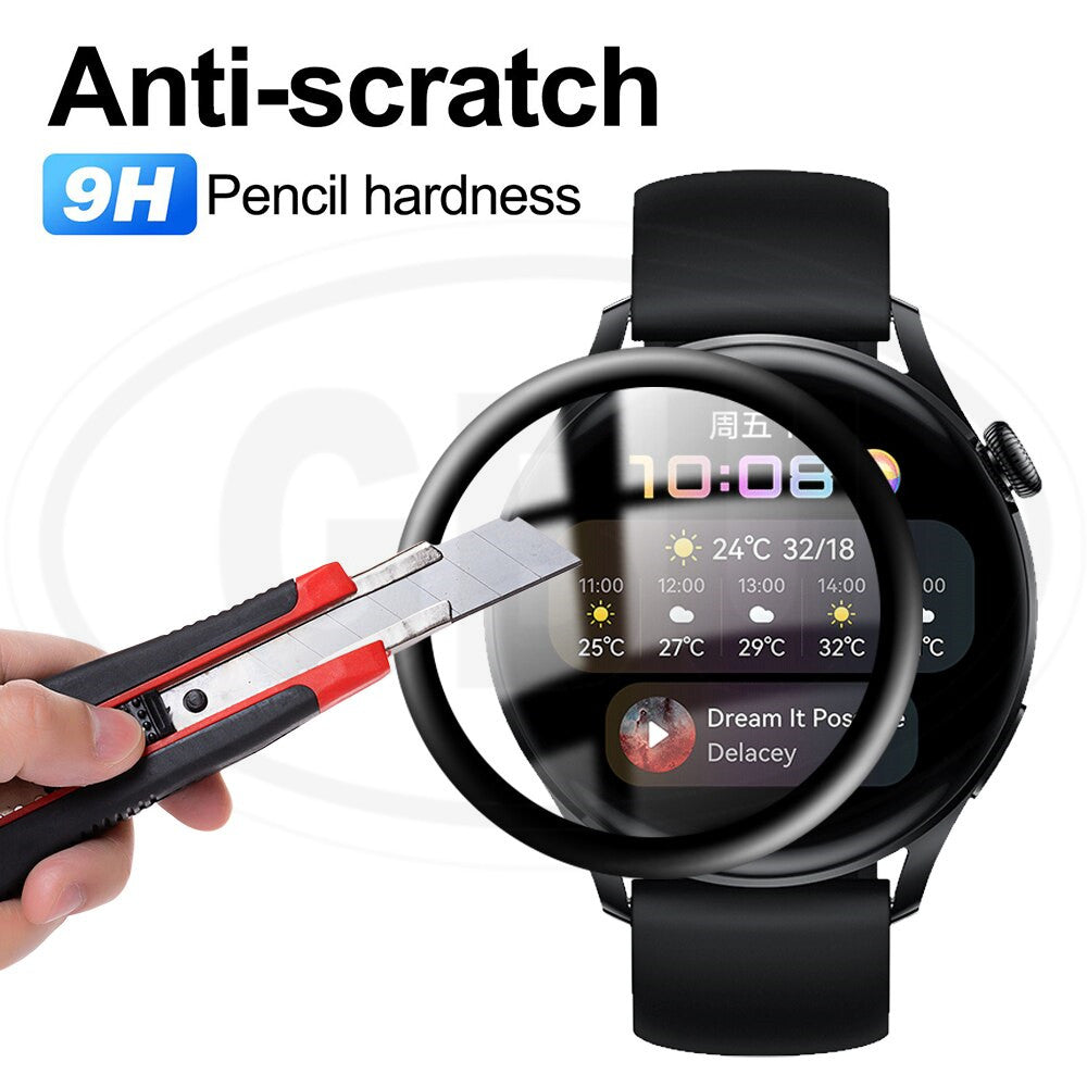 [2pcs] Huawei Watch 3 / Watch 3 Pro 3D Full Cover Screen Protector - Full Screen