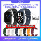 realme DIZO Watch D2 Power / D2 /  D Pro / D Ultra / D Plus / D Talk / D Sharp Watch Band Strap - 22mm Full Color Buckle