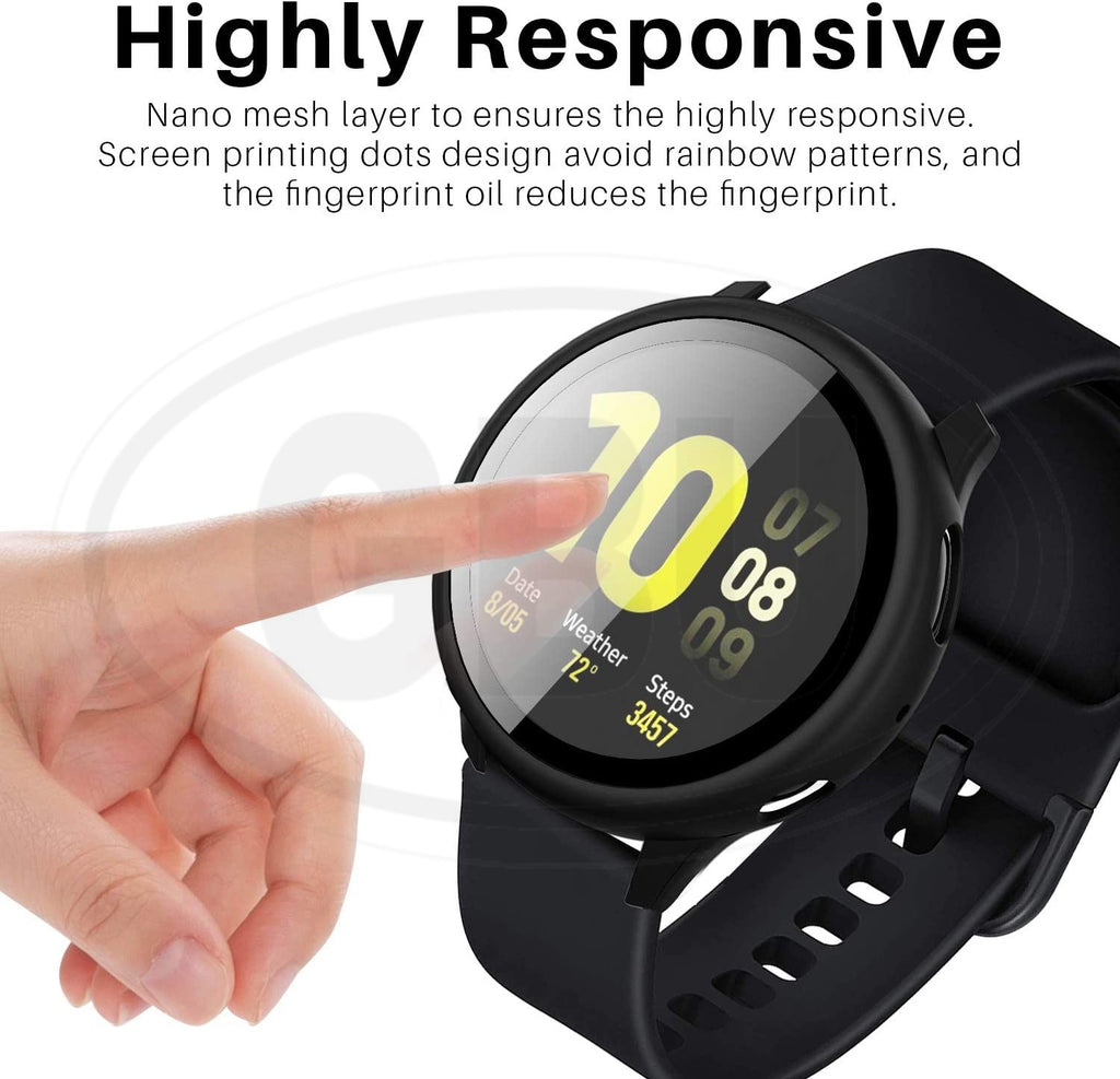 Samsung Galaxy Watch Active / Active 2 44mm / Active 2 40mm / R820 / R830 / R500 TPU Full Protector Cover Case
